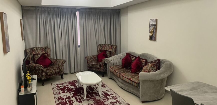 FURNISHED 1 BEDROOM FOR SALE ON PAYMENT PLAN IN NUAIMIYA ONE TOWER